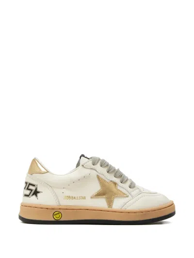Golden Goose Babies' Ball Star Sneakers In Neutral