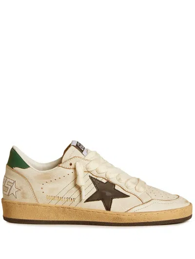 Golden Goose Ball Star Sneakers In White