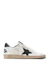 Golden Goose Ballstar Nappa Upper Leather Star And Heel Crack Toe And Spur In Pink