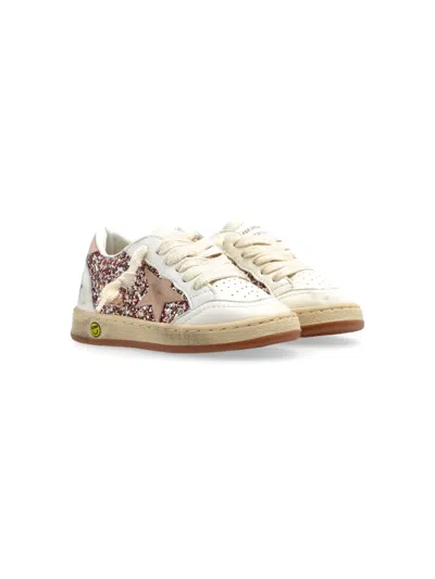Golden Goose Babies' Ball Star Sneakers In Pink