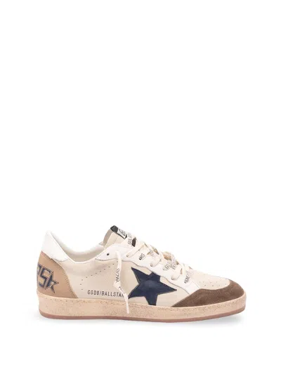 Golden Goose `ball Star` Sneakers In Animal Print