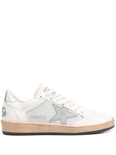 Golden Goose Ball Star Sneakers In White