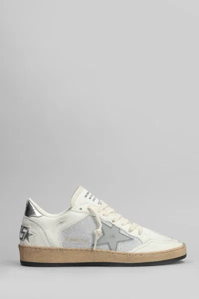 Golden Goose Ball Star Sneakers In White