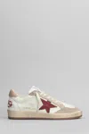 Golden Goose Ball Star Sneakers In White