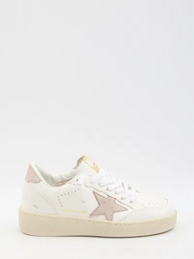 Golden Goose Ball Star Sneakers In White