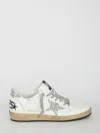 Golden Goose 20mm Ball Star Nappa Leather Sneakers In White