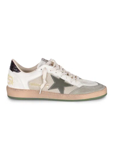 Golden Goose "ball Star" Sneakers In White