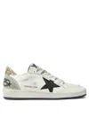 Golden Goose Women Ball Star Leather Sneakers In White