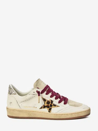 Golden Goose Ball Star Sneakers In White