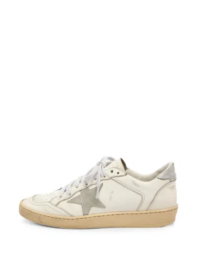 Pre-owned Golden Goose Ball Star Sneakers In White