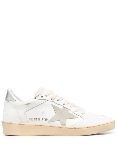 Golden Goose Ball Star Sneakers In White