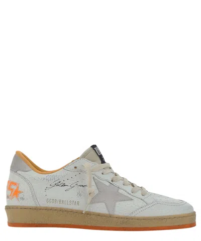 Golden Goose Ball Star Sneakers In White