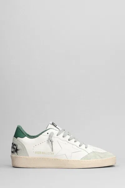 Golden Goose Ball Star Sneakers In White