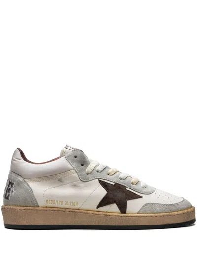 Golden Goose Ball Star Sneakers In White