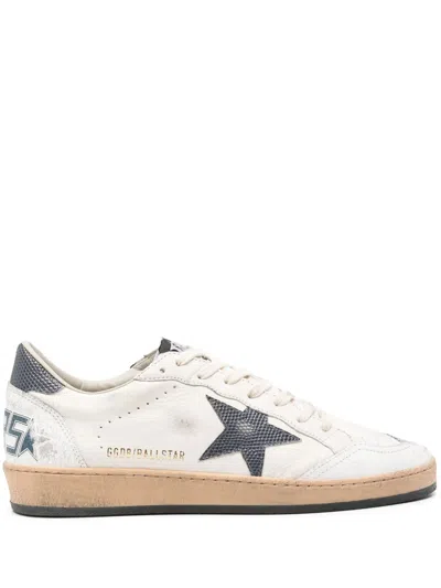 Golden Goose Ball Star Sneakers In White