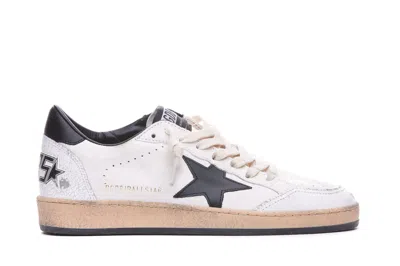 Golden Goose Ball Star Sneakers In White