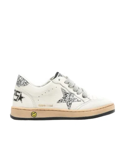 Golden Goose Ball Star Sneakers In White