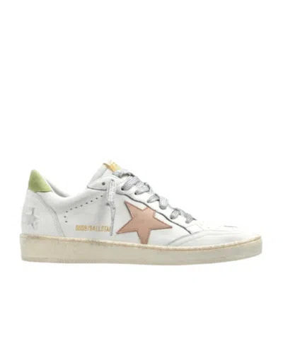 Golden Goose Ball Star Sneakers In White