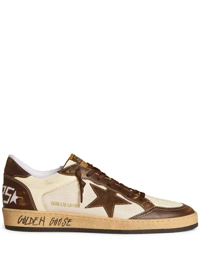 Golden Goose Ball Star Sneakers In White