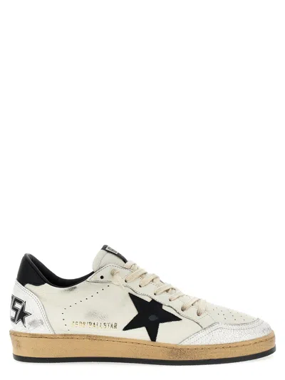 Golden Goose Multicolor Leather Ball Star Sneakers In Ivory