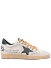 Golden Goose Ballstar Suede Upper Toe Tongue And Spur Leather Star And Heel Sneakers Black