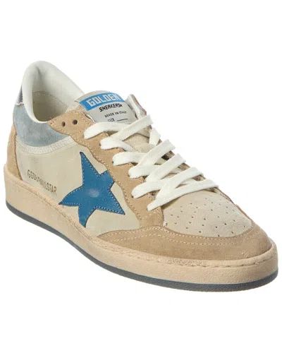Golden Goose Ball Star Suede Sneaker In Brown