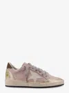 Golden Goose Ballstar Suede Upper Toe Tongue Heel And Spur Leather Star Sneakers Multicolor In Multi