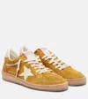 Golden Goose Ball Star Suede Sneakers In Yellow