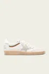 Golden Goose Ballstar Sneakers In Nappa And Nylon In Neutral