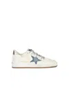 Golden Goose Multicolor Leather Ball Star Sneakers In White