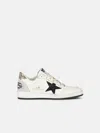 Golden Goose 'ball Star' White Leather Sneakers In White