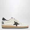 Golden Goose Ball Star White/black Trainer In White