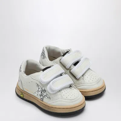 Golden Goose Ball Star White/glitter Platinum Sneaker