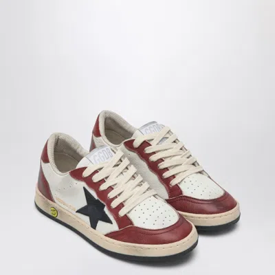 Golden Goose Ball Star White/red/black Sneaker