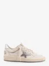 Golden Goose Deluxe Brand Women Ball Star With Padded Collar Low-top Leather Snakers In Multi
