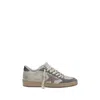 Golden Goose Ball Star Sneakers In Grey