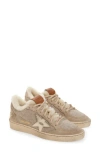 Golden Goose Ball Star Wool Wool & Faux Shearling Sneaker In Neutral
