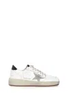 Golden Goose Leather Hi Star Sneakers In White