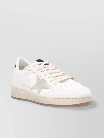 Golden Goose Ballstar 2 Star Detail Sneakers In White