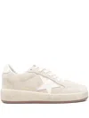 Golden Goose Ballstar 2 Suede Upper And Spur Lam In Gray