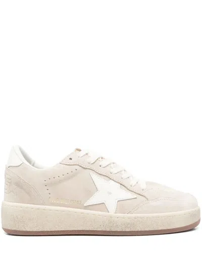 Golden Goose Ballstar 2 Suede Upper And Spur Lam In Gray