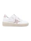 Golden Goose Ballstar 2 White Leather Low-top Sneakers In White
