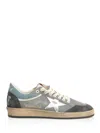 Golden Goose Ballstar Double Upper Without Heel Leather And Suede Upper Suede Toe And Spur Laminated