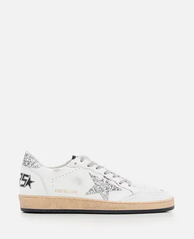 Golden Goose Women Ball Star Sneakers In Silver