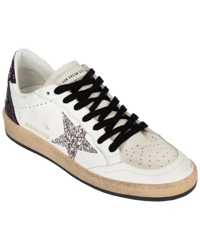 Golden Goose Ballstar Leather Upper Suede Tongue In White