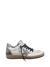 Golden Goose Leather Upper Suede Tongue Glitter Star Spur