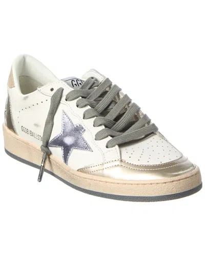 Golden Goose Ballstar Leather Sneaker In Multi