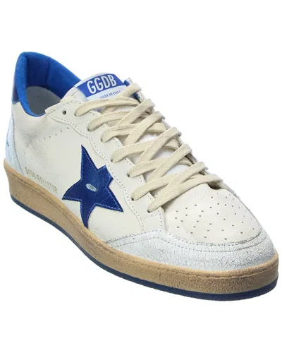 Golden Goose Ballstar Leather Sneaker In White