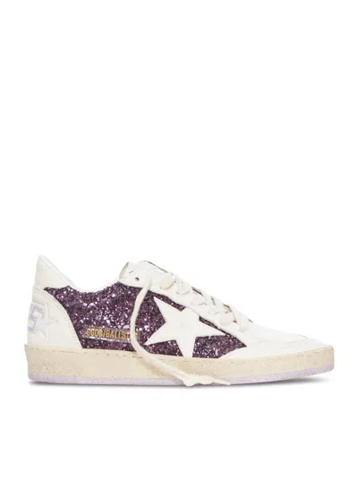 Golden Goose Ballstar Leather Sneakers In Multi