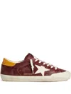 Golden Goose Super-star Low Top Sneaker In Burgundy
